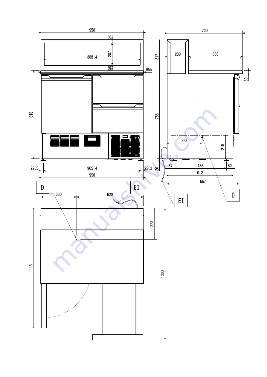 Electrolux Saladette 950 Скачать руководство пользователя страница 3