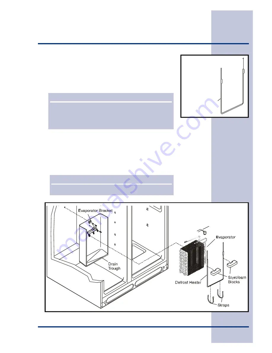 Electrolux Side by Side Refrigerator Service Manual Download Page 28