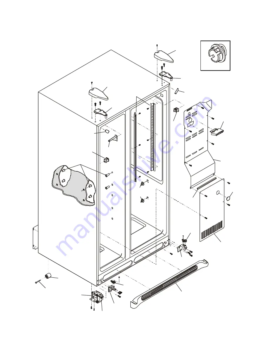 Electrolux Side by Side Refrigerators Скачать руководство пользователя страница 86