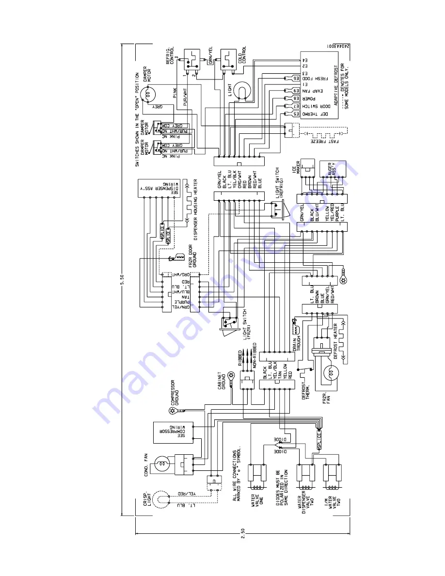 Electrolux Side by Side Refrigerators Service Manual Download Page 97