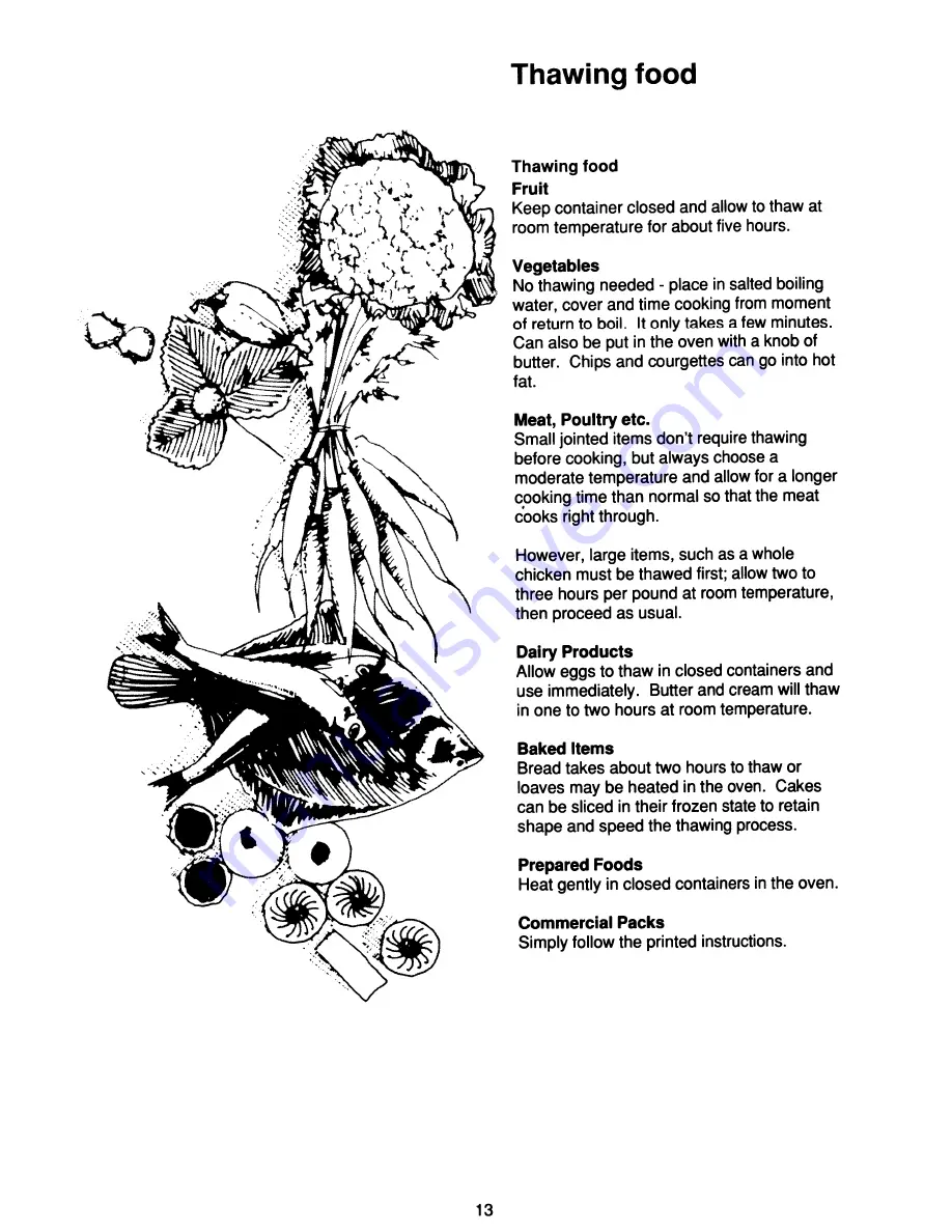 Electrolux TF1118D User Handbook Manual Download Page 13