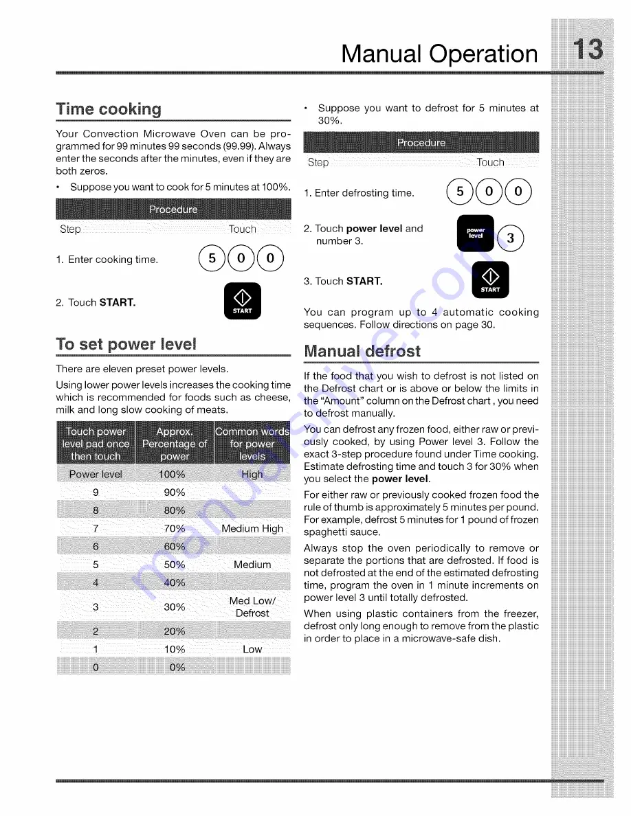 Electrolux TINSEB493MRR2 Use & Care Manual Download Page 13