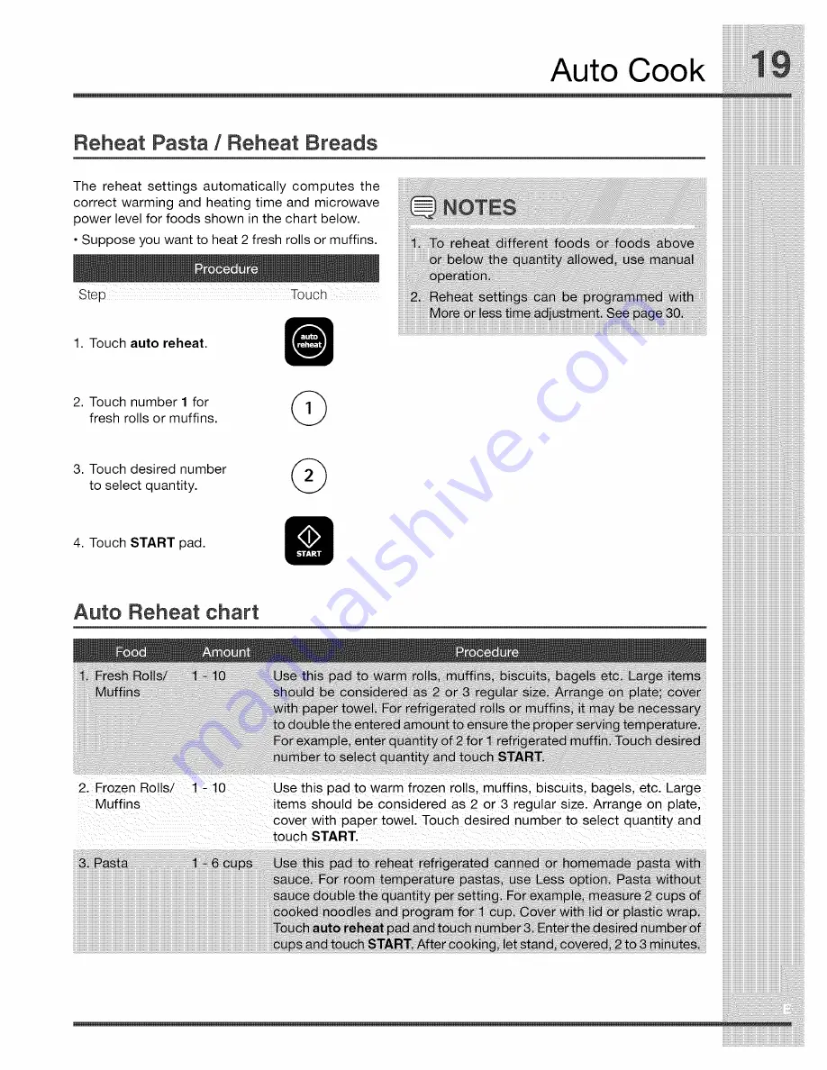 Electrolux TINSEB493MRR2 Use & Care Manual Download Page 19