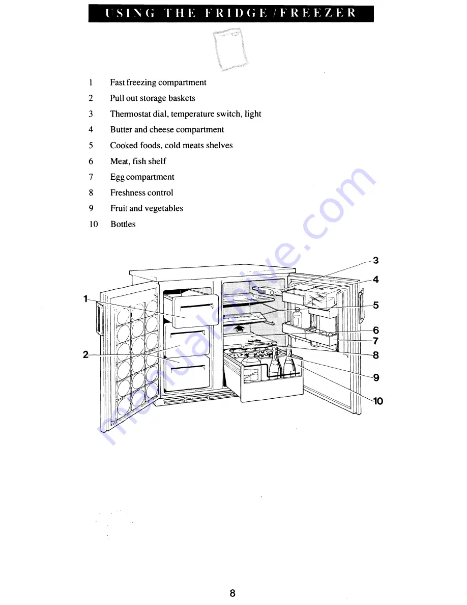 Electrolux TR5030 Linea Instruction Book Download Page 8