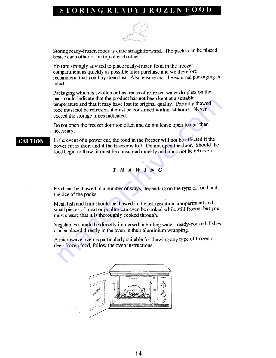 Electrolux TR5030 Linea Instruction Book Download Page 14