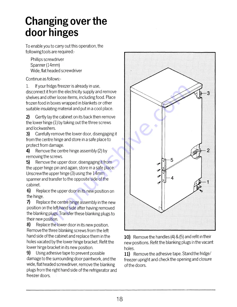 Electrolux TR641 User Handbook Manual Download Page 18