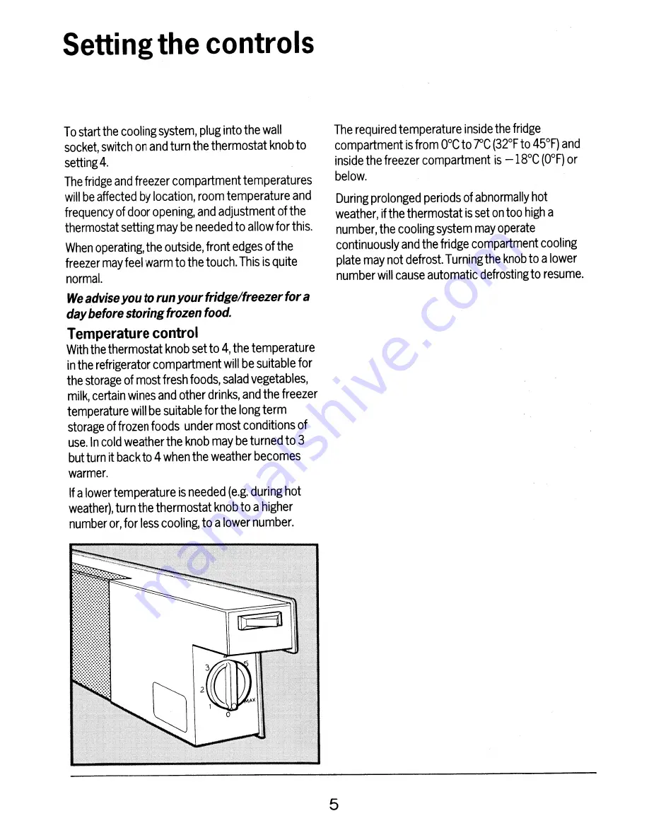 Electrolux TR903 User Handbook Manual Download Page 5