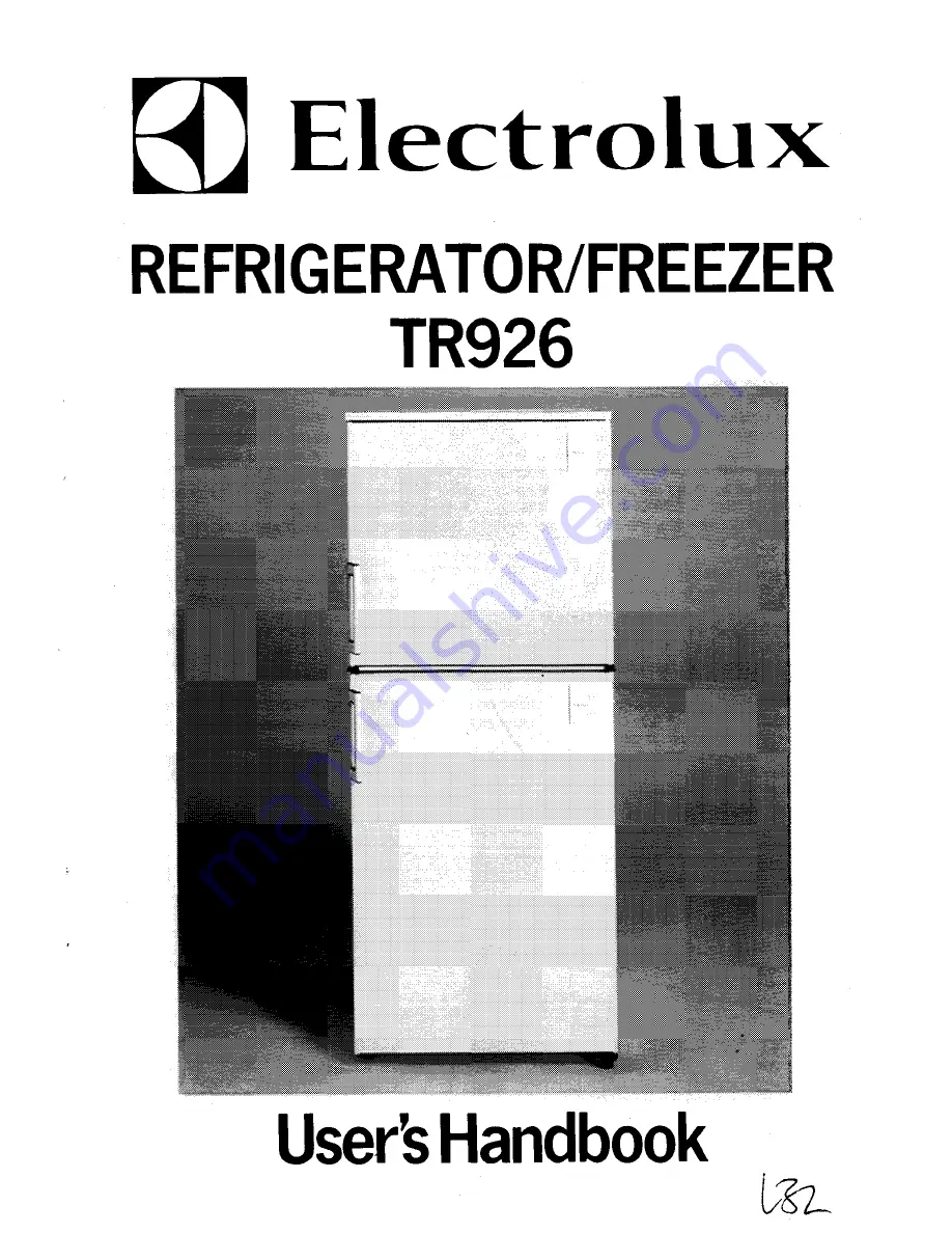 Electrolux TR926 Скачать руководство пользователя страница 1