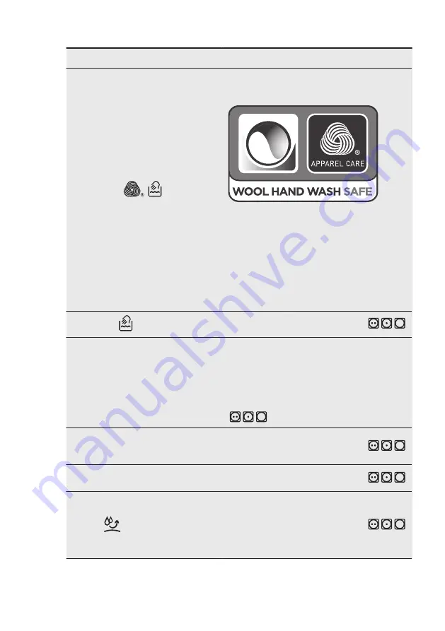 Electrolux TW5459F User Manual Download Page 10