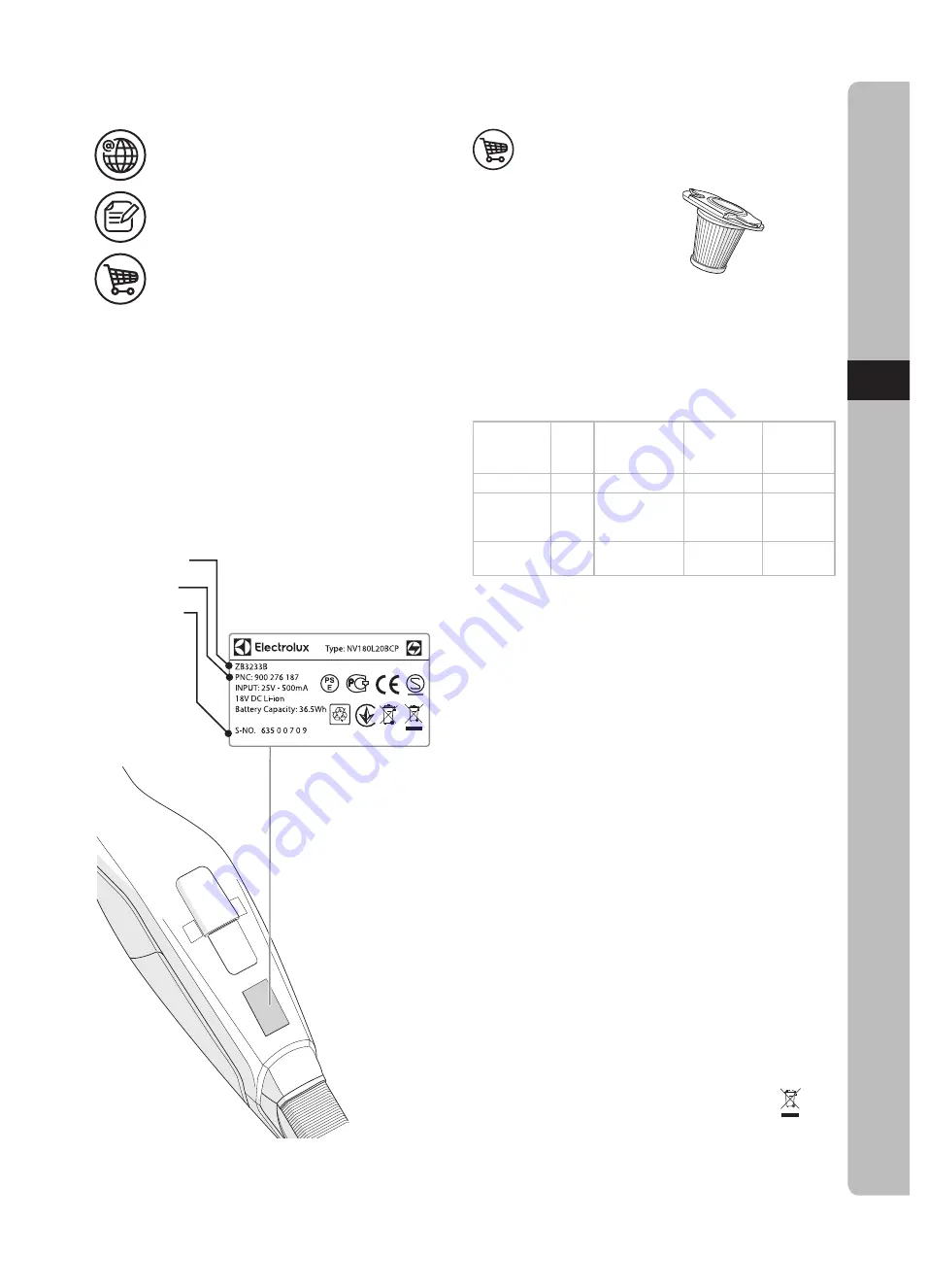 Electrolux Ultrapower EUP82 Series Скачать руководство пользователя страница 25