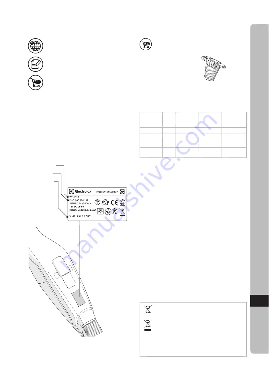 Electrolux Ultrapower EUP82 Series Instruction Book Download Page 73