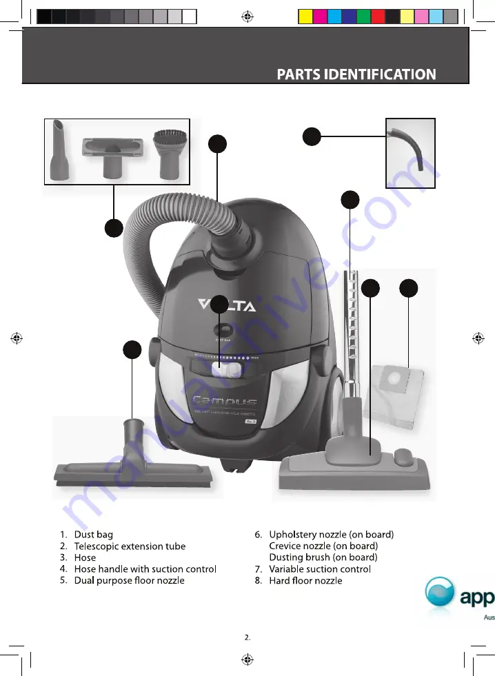 Electrolux VOLTA Campus U4710 Скачать руководство пользователя страница 4