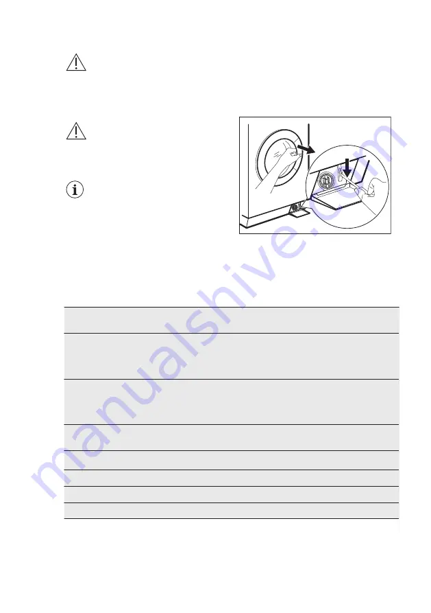 Electrolux WASL2E202 User Manual Download Page 30