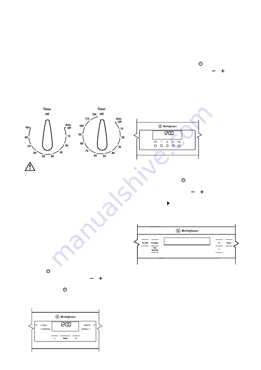 Electrolux Westinghouse WVE613 User Manual Download Page 7