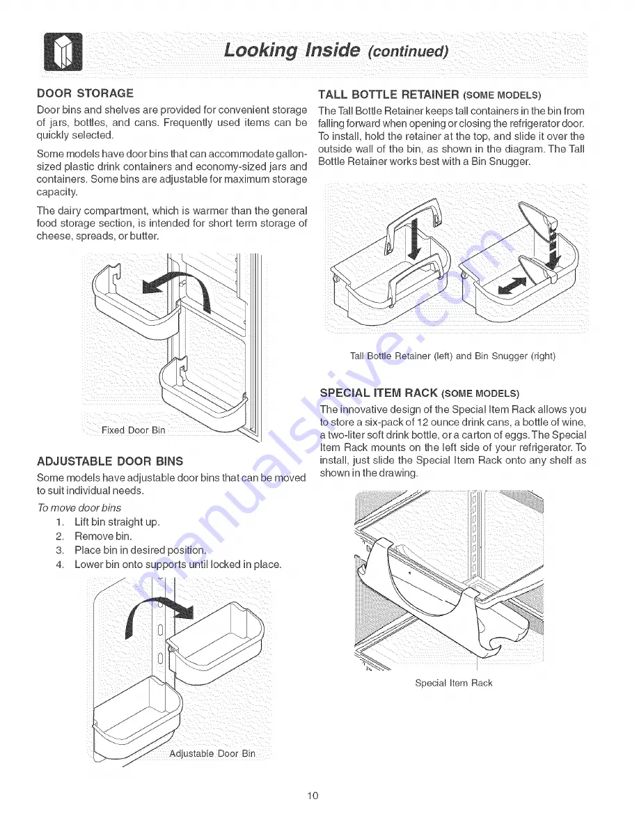 Electrolux WRS23MF5ASF Use & Care Manual Download Page 10