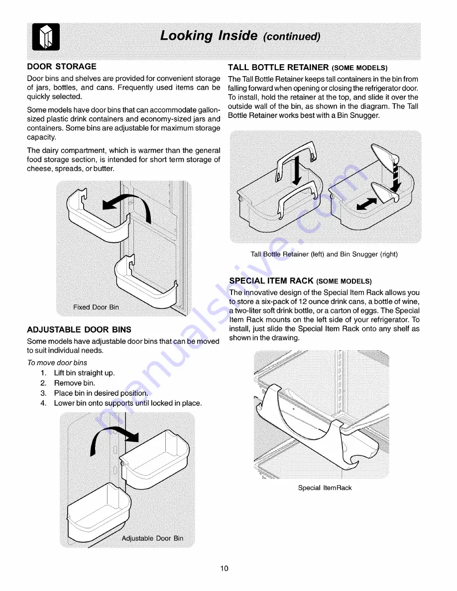 Electrolux WRS26MF5AQ3 Use & Care Manual Download Page 10