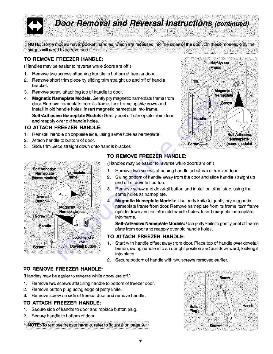 Electrolux WRT18MP5AQF Use & Care Manual Download Page 7