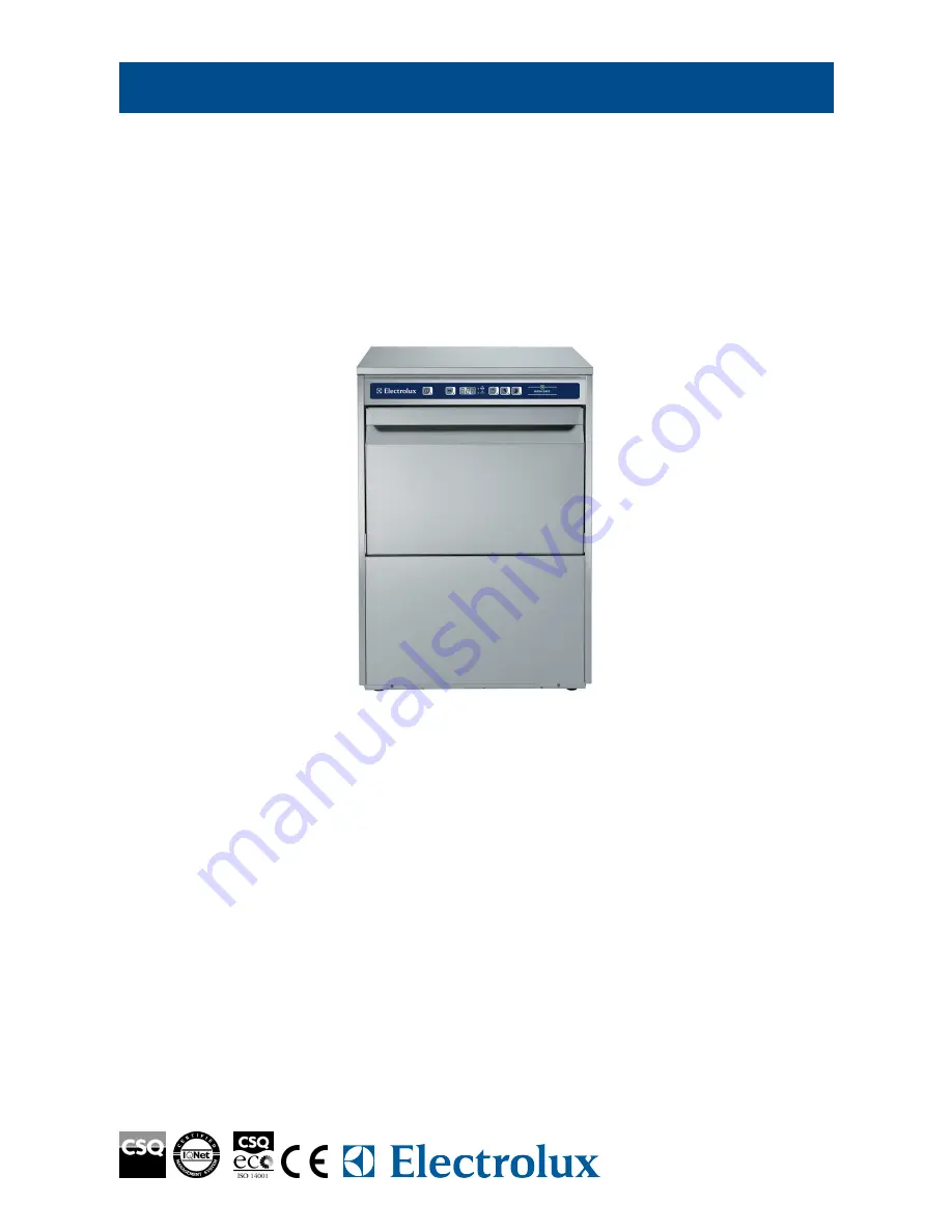 Electrolux WT30E Brochure & Specs Download Page 1