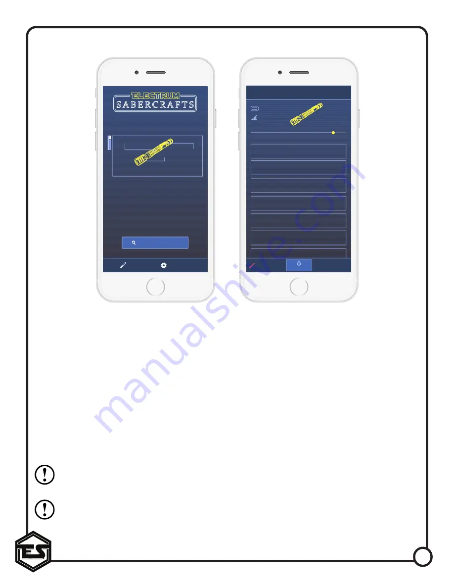 Electrum Sabercrafts Smart Saber Aegis Operation Manual Download Page 9