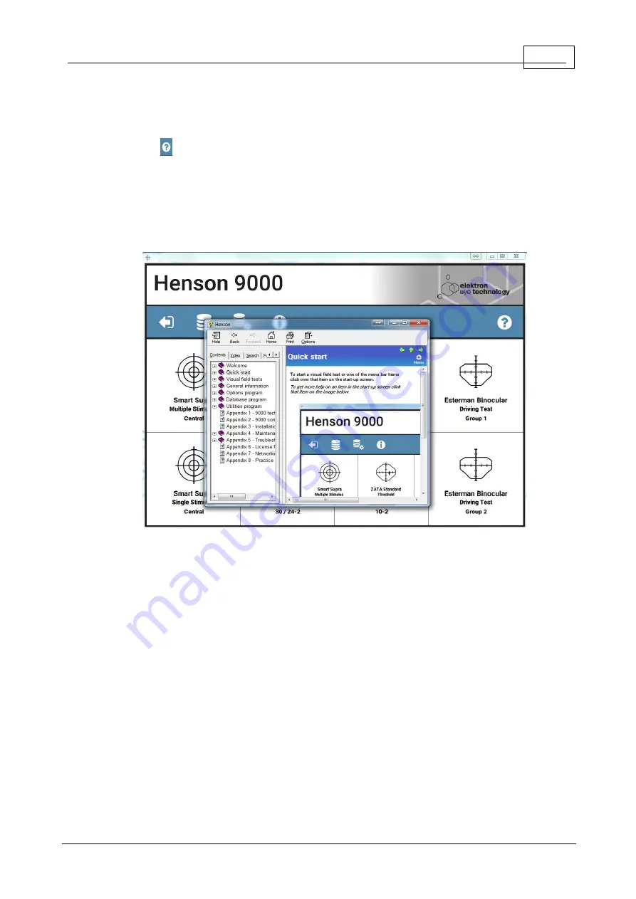 elektron eye technology Henson 9000 Manual Download Page 77