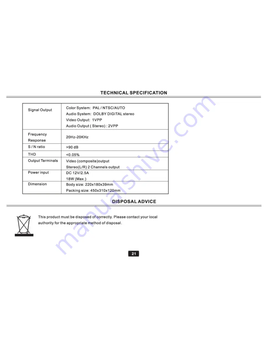 Element E770PD User Manual Download Page 22