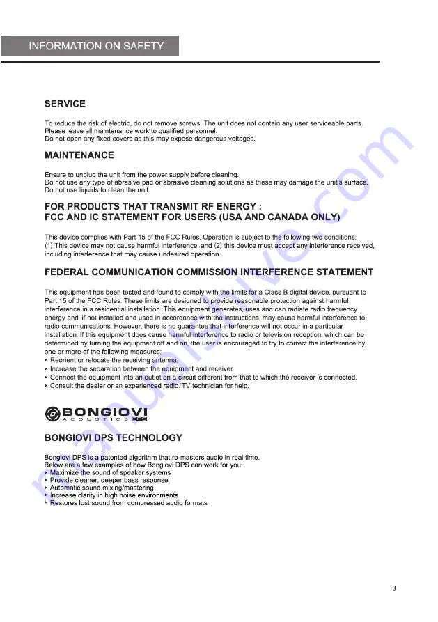 Element ESB205 Instruction Manual Download Page 5