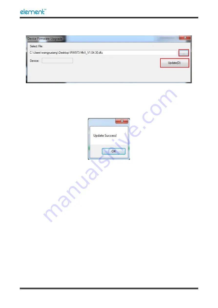 Element RW973 Mk2 User Manual Download Page 71