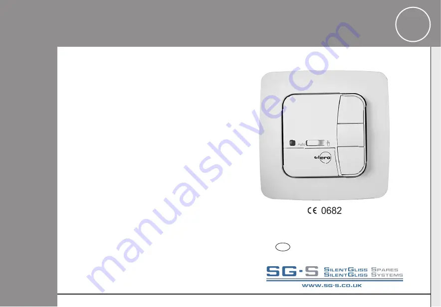 elero UniTec-868 Operating Instructions Manual Download Page 1