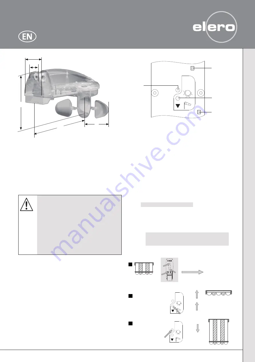 elero Ventero-868 Operating Instructions Download Page 1