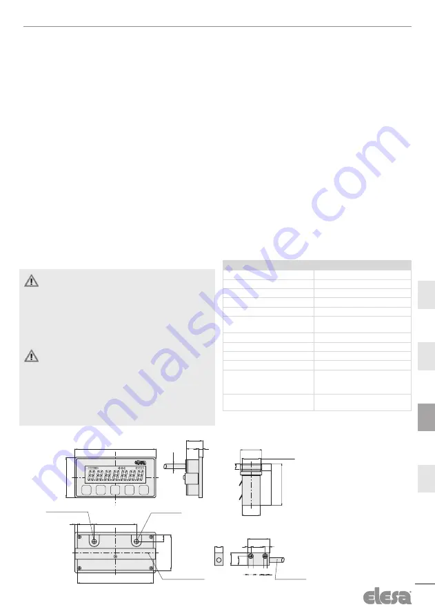 Elesa MPI-15 Operating Instructions Manual Download Page 19