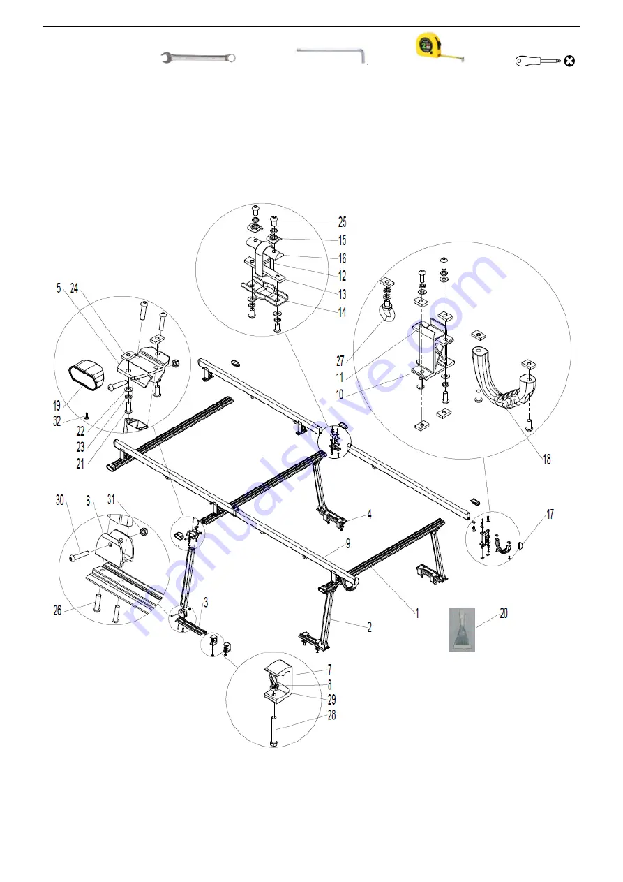 ELEVATE UPUT-RACK-ALUM-V2 Quick Start Manual Download Page 3