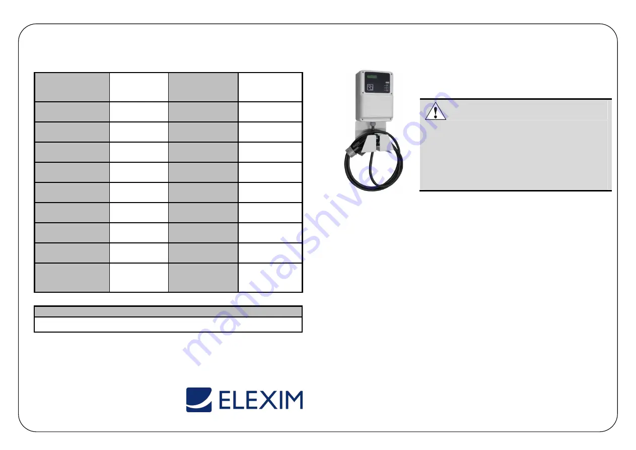 Elexim CCL-WBMC SMART TRI Quick Start Manual Download Page 1