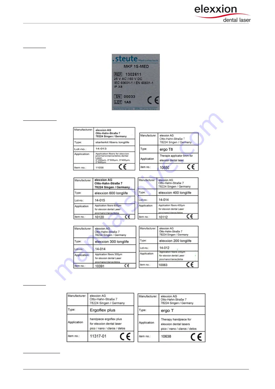 elexxion claros pico User Manual Download Page 7