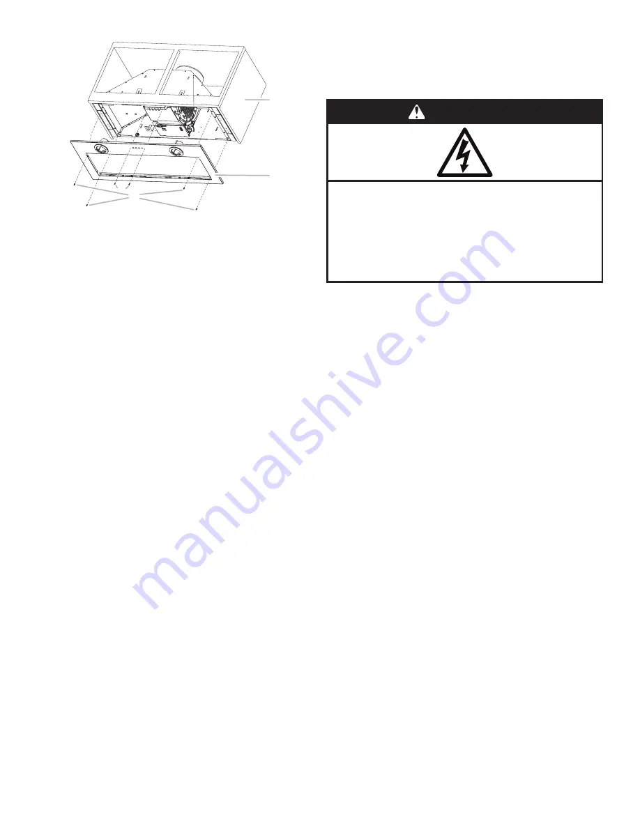 ELICA EAS428SS Installation Instruction Manual Download Page 10