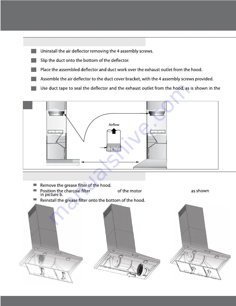 ELICA EPL630SS Installation Instruction Manual Download Page 3