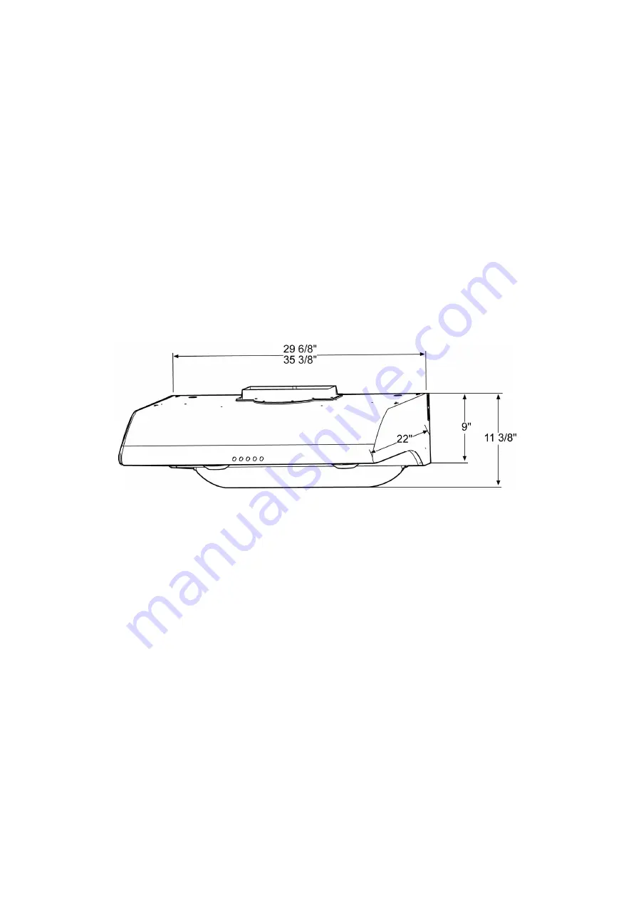 ELICA ETR830BL Use, Care And Installation Manual Download Page 5