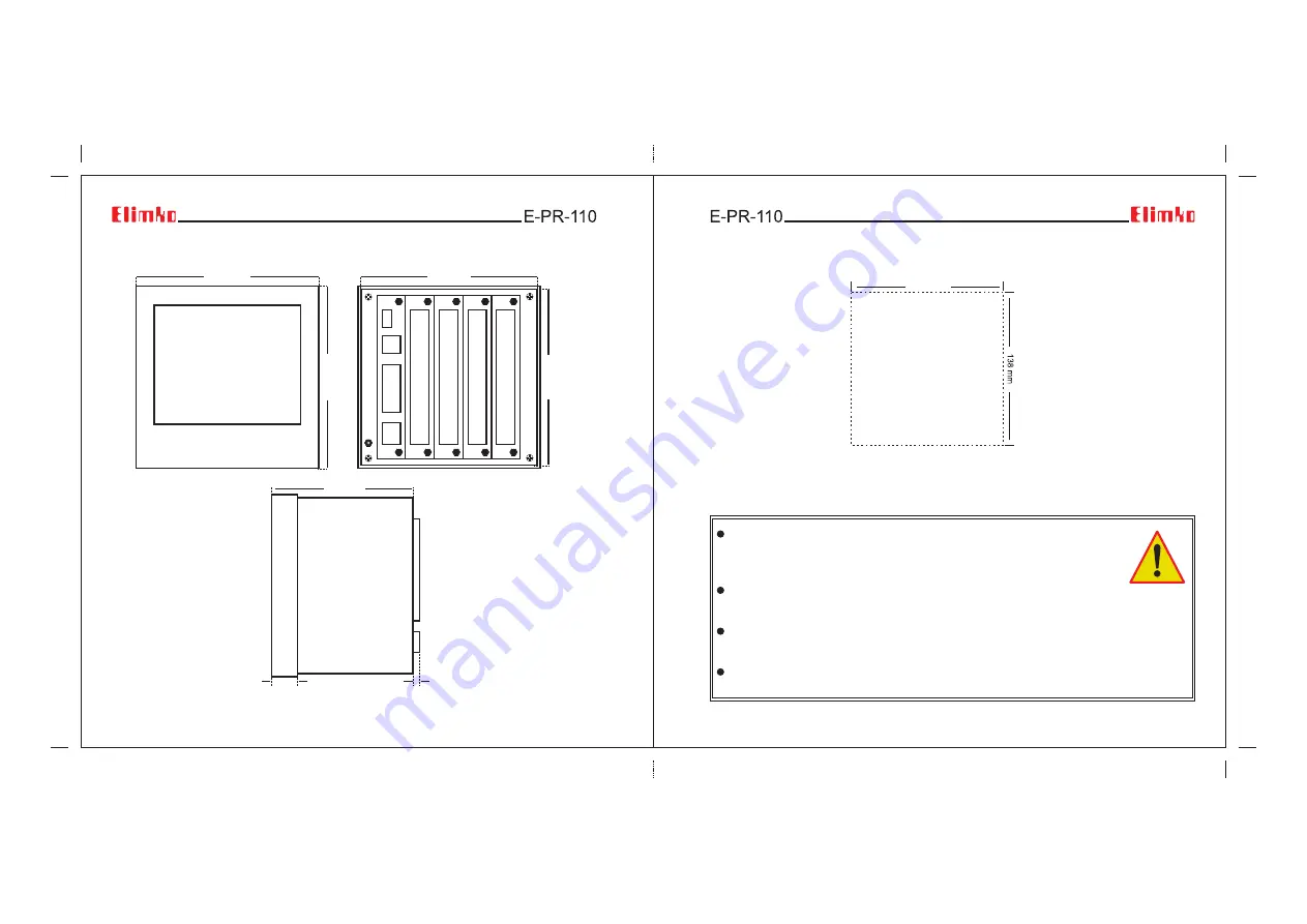 Elimko E-PR-110 Series Скачать руководство пользователя страница 6