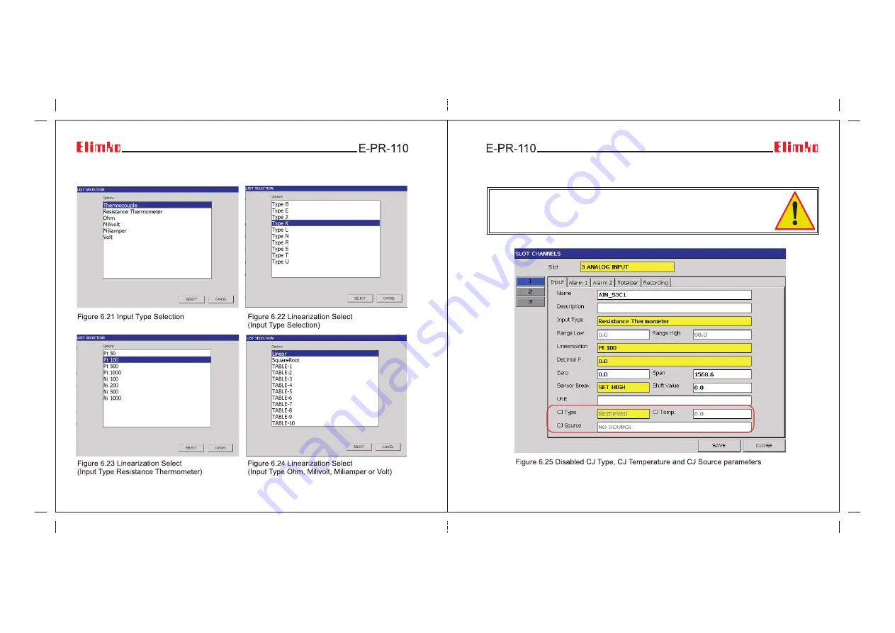 Elimko E-PR-110 Series Скачать руководство пользователя страница 25