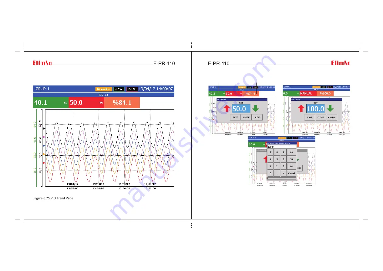 Elimko E-PR-110 Series User Manual Download Page 45