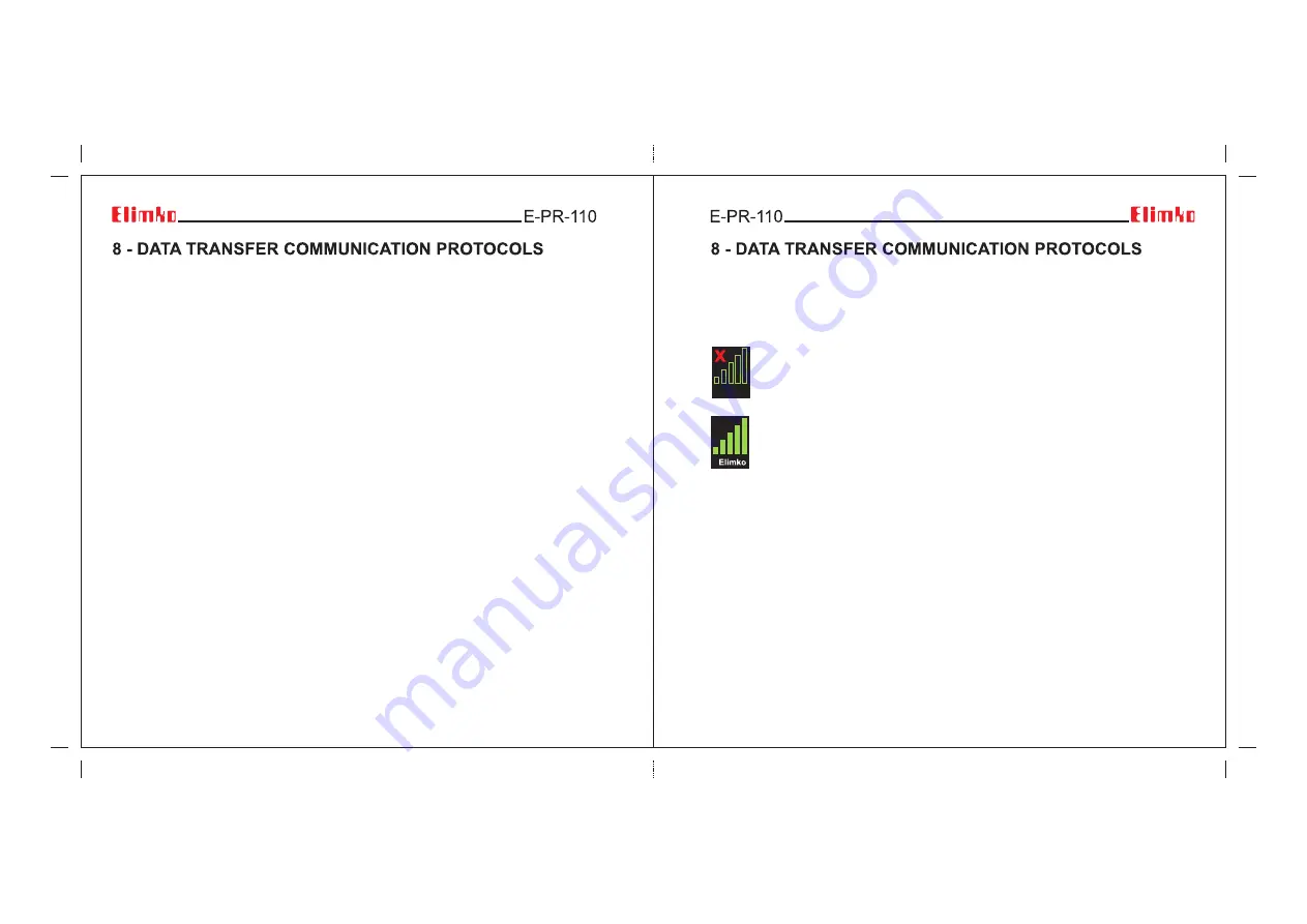 Elimko E-PR-110 Series Скачать руководство пользователя страница 53