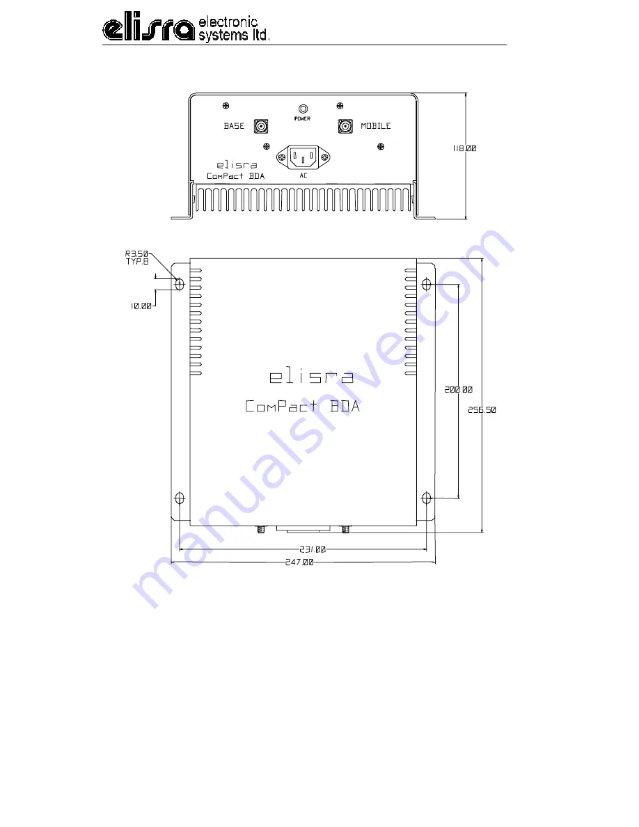 Elisra Electronic Systems Ltd. MWCBDA-SMR-1W60PS-8 Скачать руководство пользователя страница 10