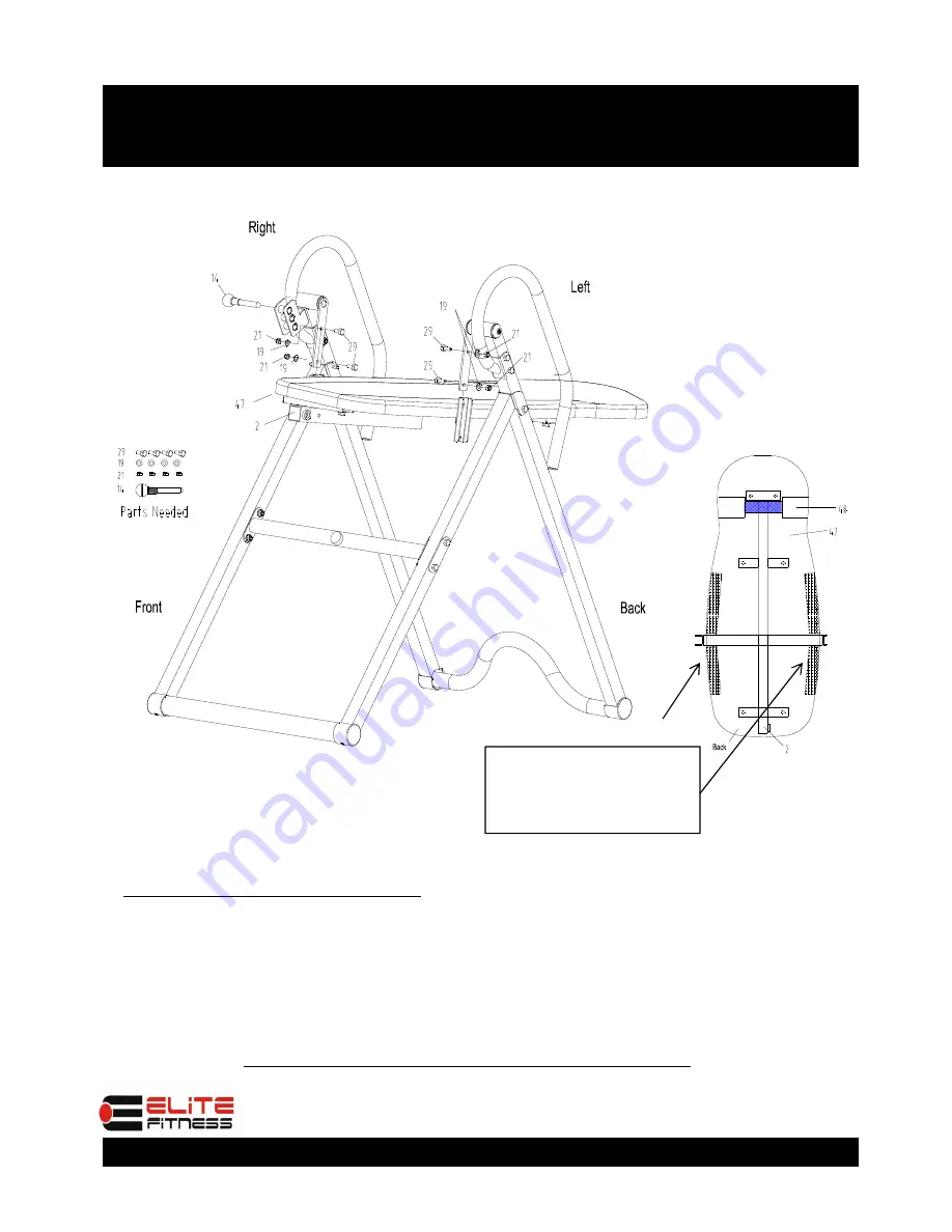 Elite Fitness ITM 4600-E Owner'S Manual Download Page 7