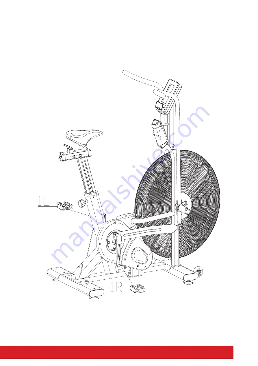 Elite Fitness Pursuit Air Assembly Manual Download Page 9