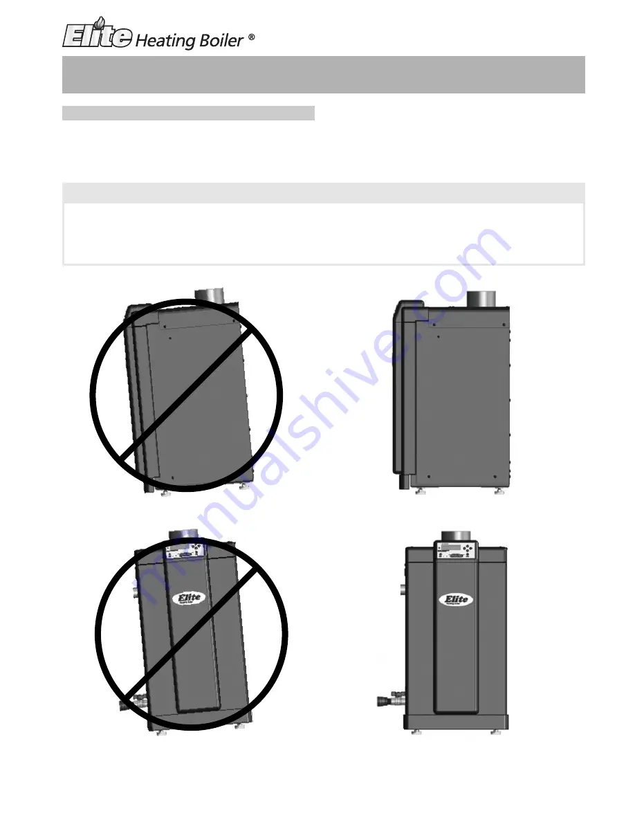 Elite EL-110 LP Installation Manual Download Page 9