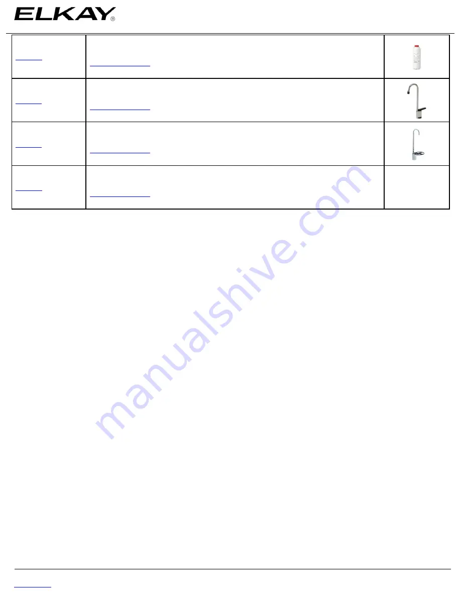 Elkay LFAE8TF1Z Installation Instructions Download Page 2