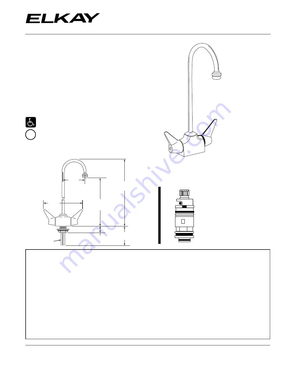 Elkay LK208813 Specifications Download Page 1