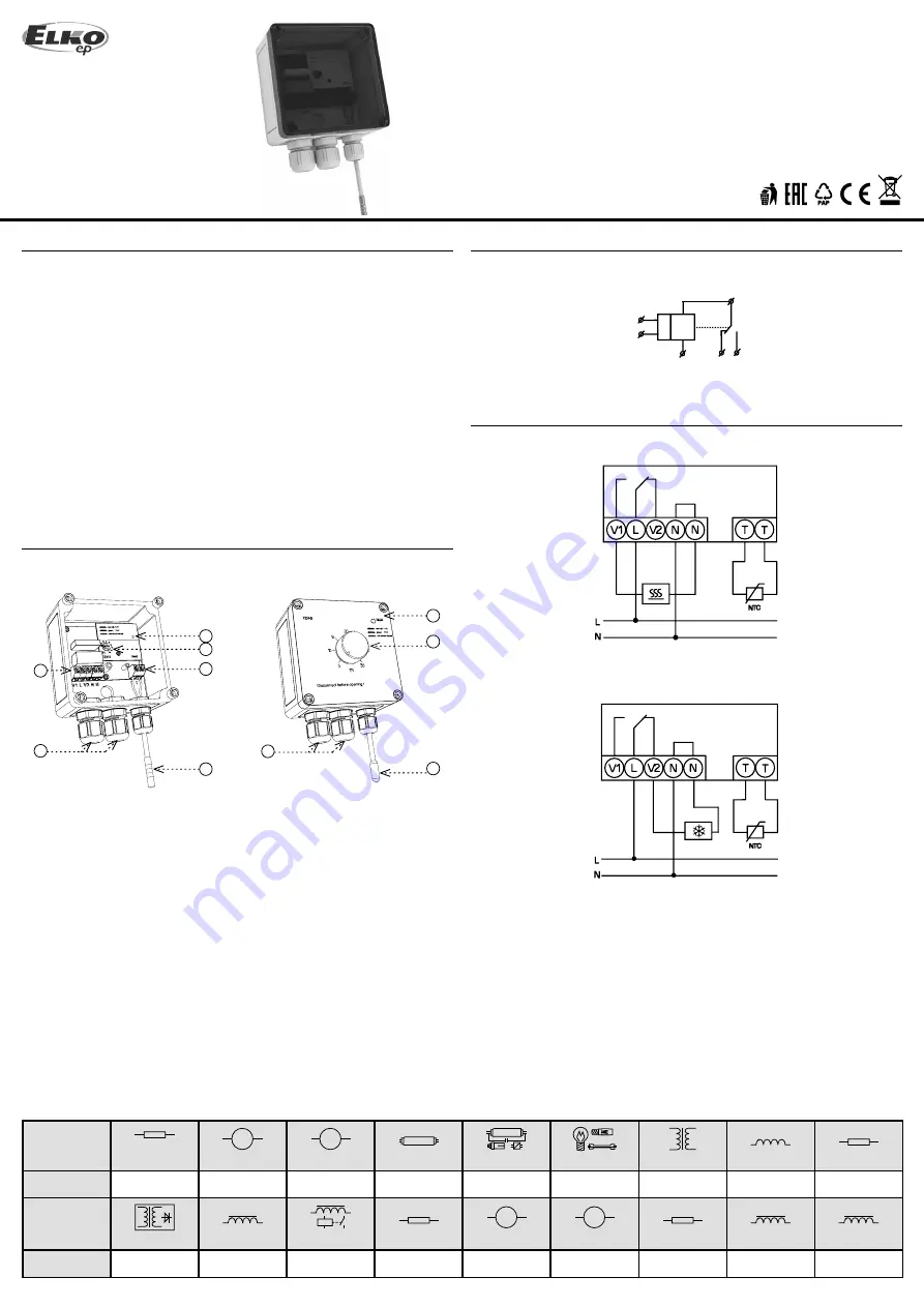 Elko TEV-2 Quick Start Manual Download Page 1