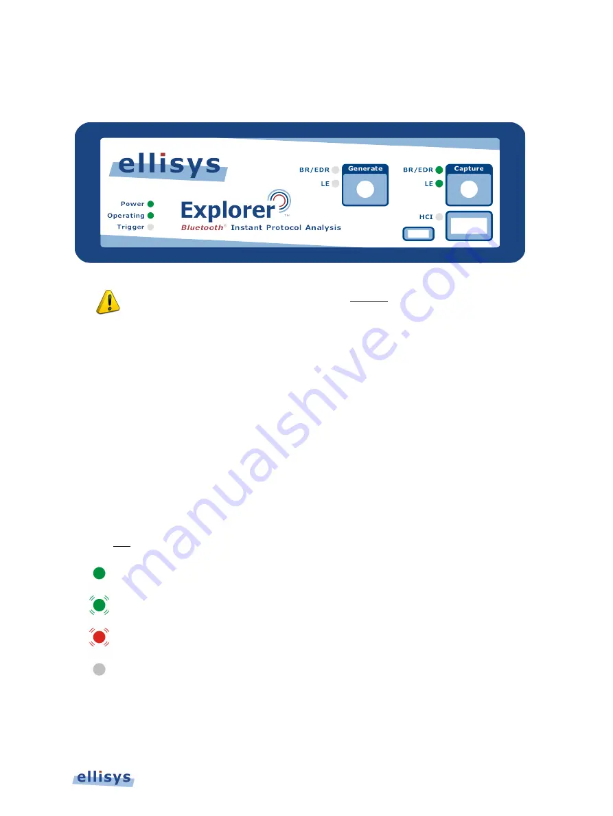 Ellisys Bluetooth Explorer 400 User Manual Download Page 17