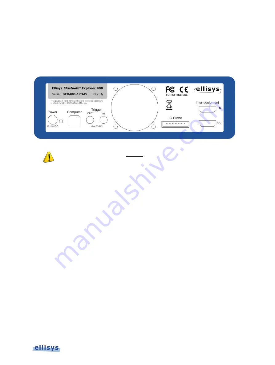 Ellisys Bluetooth Explorer 400 User Manual Download Page 19