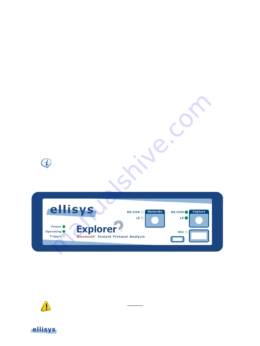 Ellisys Bluetooth Explorer 400 User Manual Download Page 59